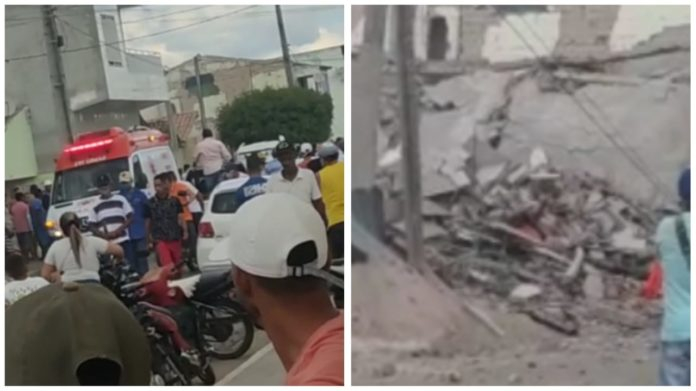 CRISÓPOLIS: Explosão em loja de fogos derruba quatro casas e deixa 10 pessoas soterradas