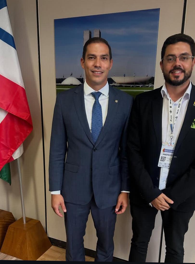 Deputado Federal Gabriel Nunes recebe a força do municipalismo em Brasília