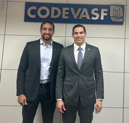 Deputado Gabriel Nunes: reunião com a Codevasf por investimentos na Bahia