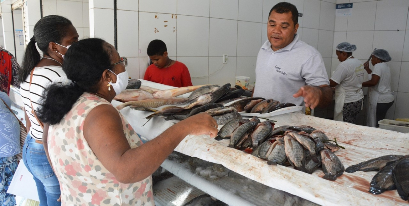 FEIRA DE SANTANA: Venda do pescado alimenta expectativa para esta Quarta de Cinzas