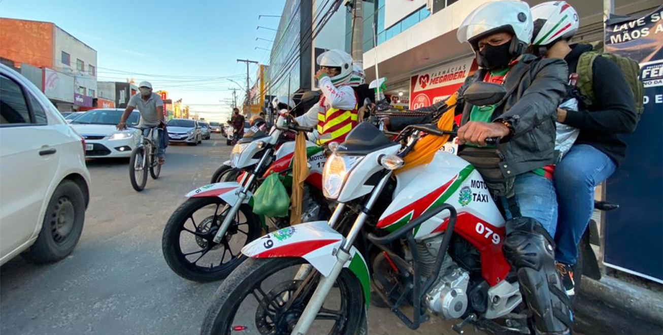 FEIRA DE SANTANA: Credenciamento de mototaxistas é prorrogado até o próximo dia 15