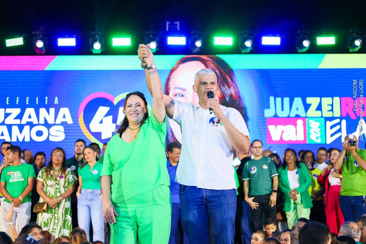 Juazeiro celebra maior convenção da história com homologação da reeleição de Suzana Ramos para prefeita; Deputado Pablo Roberto participa