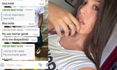 Jovem de 16 anos se despede de amigos no Whatsapp antes de tirar a própria vida