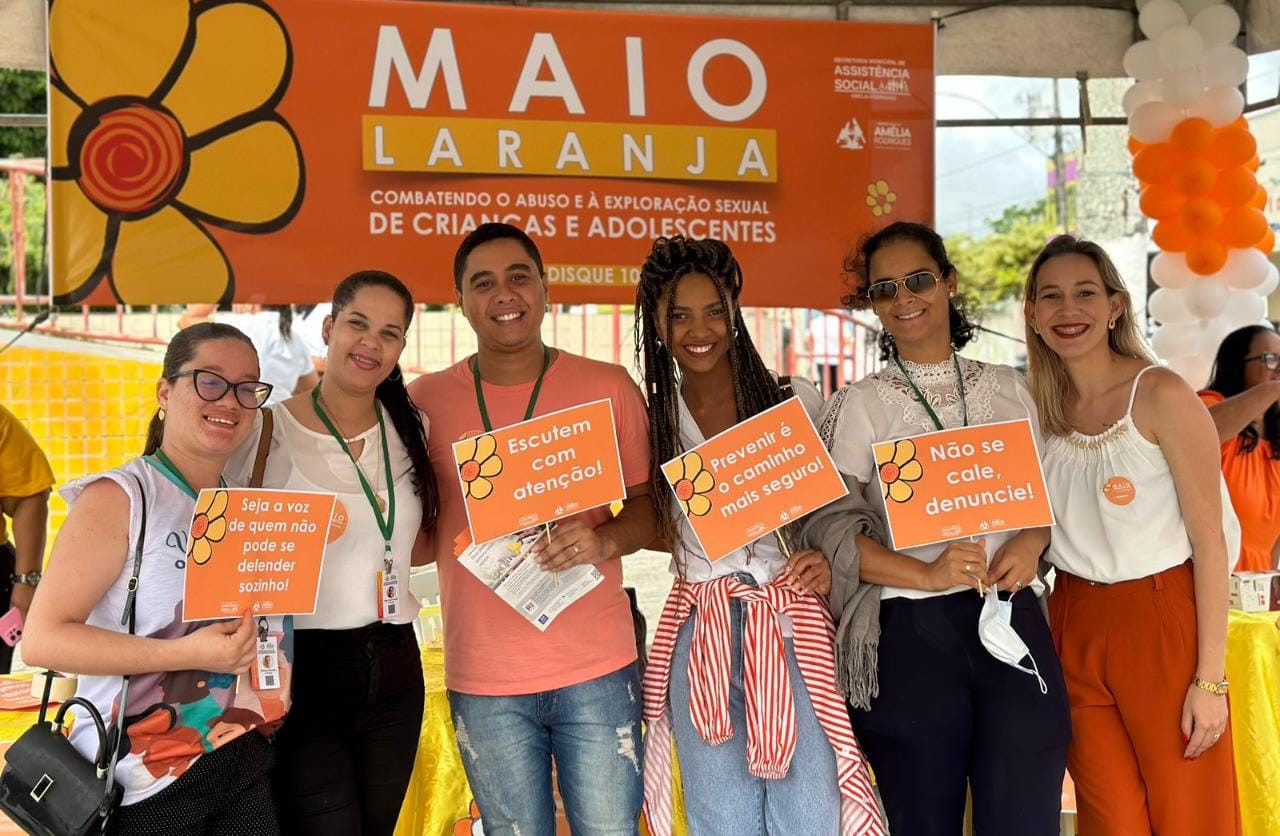 Prefeitura de Amélia Rodrigues finaliza ações alusivas ao Maio Laranja 