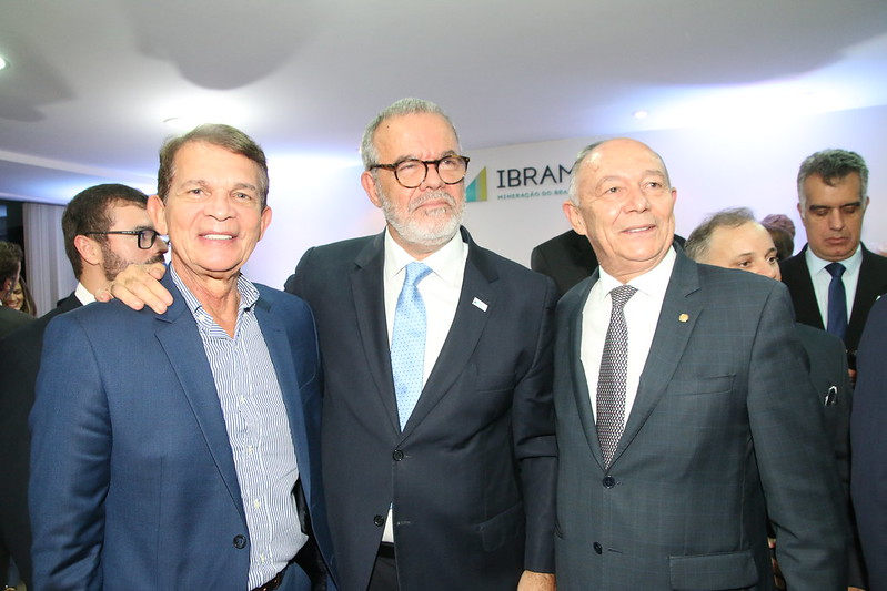 Titular da SDE, José Nunes, participa da posse do novo presidente do Ibram